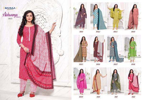 Bahula Aishwarya Jaipuri Vol 1 Ready Made Cotton Dress Collection